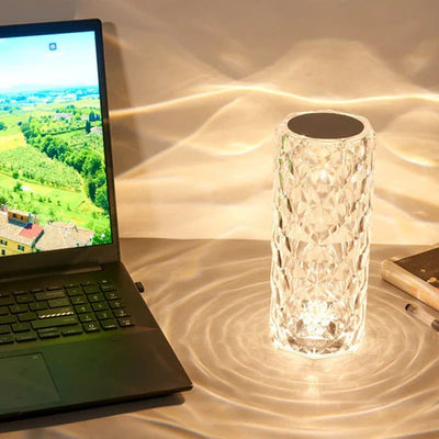 Diamond LED Crystal Table Lamp